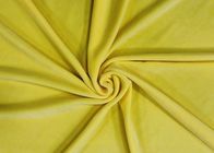 300GSM Lembut 92% Polyester Microfiber Kain Beludru Elastis untuk Mainan, Aksesoris-Mangga Kuning