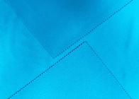 290GSM Melar 87% Nylon Warp Rajutan Kain Elastis Polos Turquoise Biru