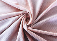 94% Poly Baby Pink Corduroy Bahan Celana Aksesoris Membuat 200GSM Melar