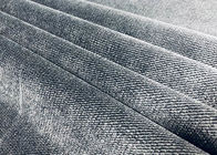 200GSM Polyester Velvet Fabric Cationic Ducth Untuk Sofa Grey Twill Color