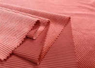 180GSM 100% Polyester Corduroy Fabric Pillows Membuat Salmon Warna Merah