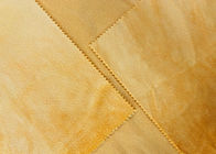 230GSM Lembut 100% Polyester Kain Mewah untuk Mainan Aksesoris Jasmine Yellow