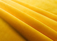 210GSM Plush Toy Fabric / 100% Polyester Plush Fabric Warna Kuning Emas