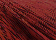 190GSM Melar Pakan Kain Rajut 100 Polyester Microfiber Untuk Pakaian Yoga Heather Merah