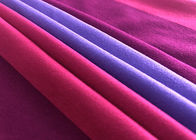 170GSM Melar 92% Polyester Printing Fabric untuk Pakaian Olahraga Pink Ungu