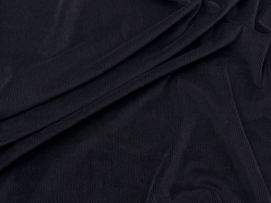 210-280gm Micro Elatic velvet Polyester Kain sempurna untuk gaun