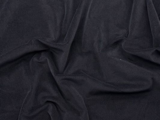 210-280gm Micro Elatic velvet Polyester Kain sempurna untuk gaun