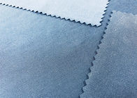 200GSM 85% Polyester Rajut Kain Melar Untuk Pakaian Renang Kabut Biru Berwarna