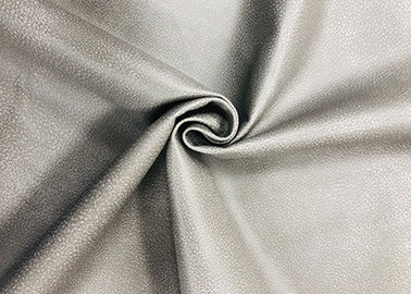 Efek Kulit 100% Polyester Felt Fabric Gray Untuk Proyek Jok Bantal