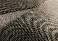 240GSM Microfiber Velvet Fabric 100% Polyester Terbakar Butir Bergelombang Zaitun Coklat