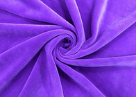 Melar 92% Polyester Kain Beludru Super Lembut untuk Mainan Rumah Tekstil Violet