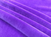 Melar 92% Polyester Kain Beludru Super Lembut untuk Mainan Rumah Tekstil Violet