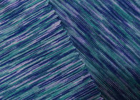 240GSM 92 Persen Polyester 8 Persen Spandex Rajutan Biru Hijau